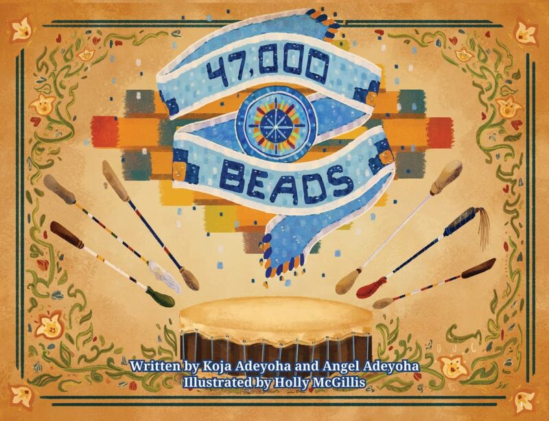 Cover to the book 47,000 beads